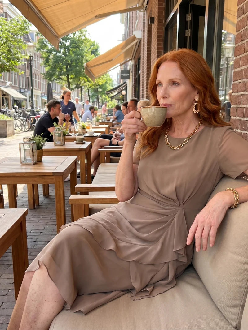 Carlotta Amalfi Midi Dress
