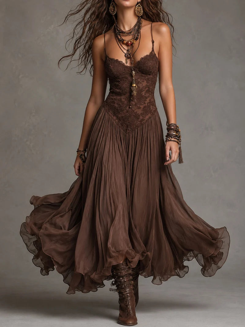 Juliette Azure Maxikleid