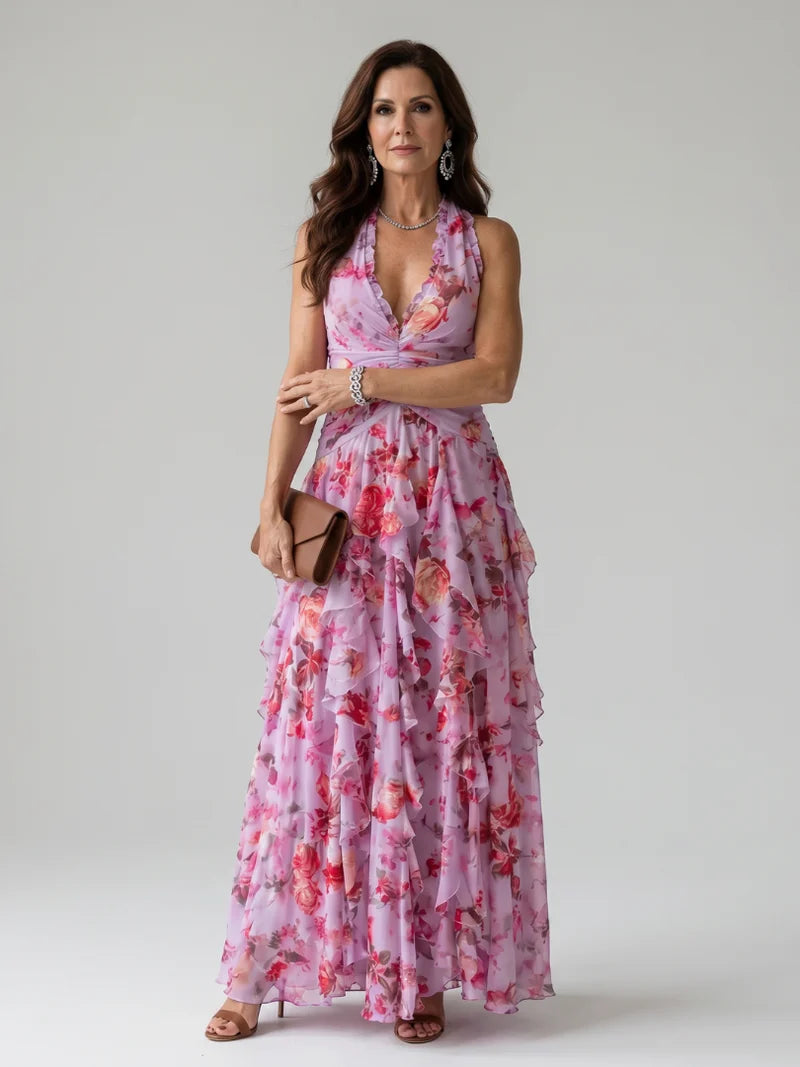 Ghislaine Solstice Maxikleid