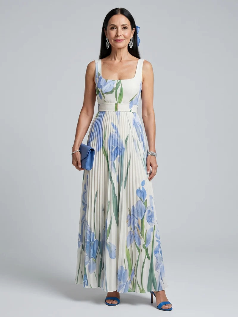 Celestine Goldenes Midikleid