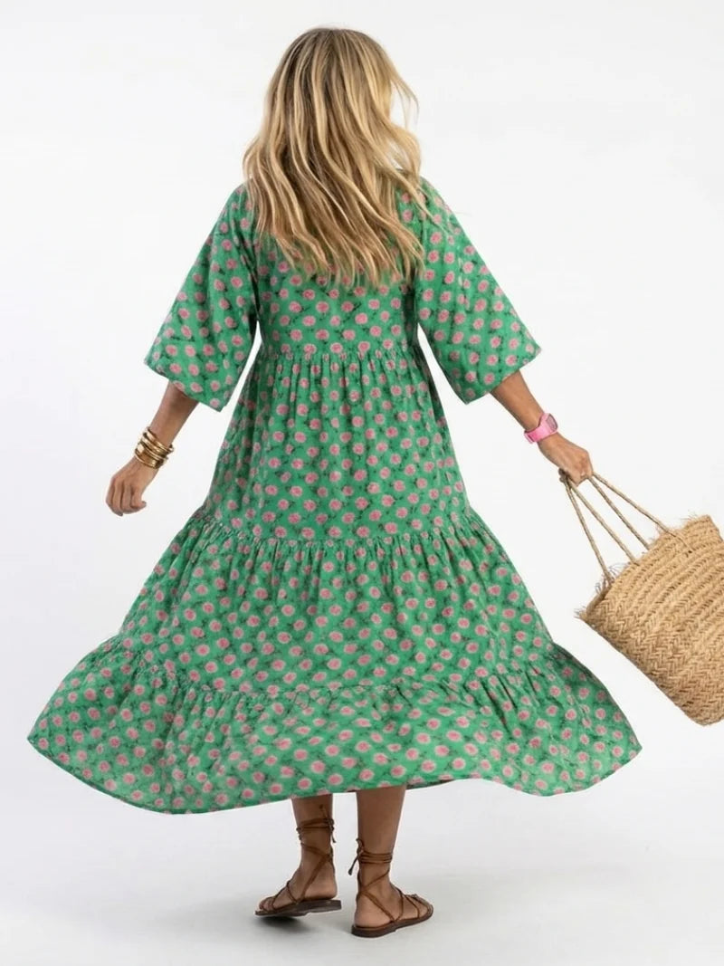 Ophelie Muse Midi-Kleid