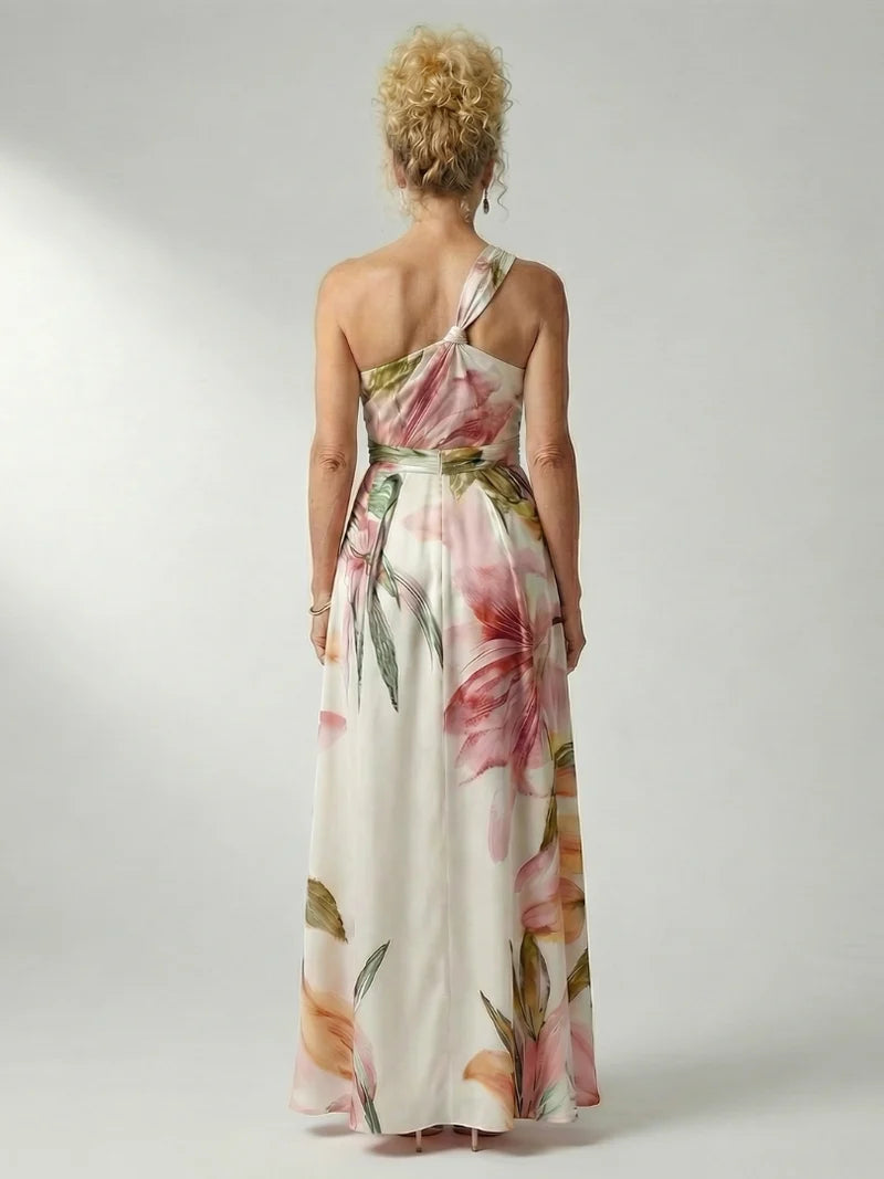 Ottilie Golden Maxi Dress
