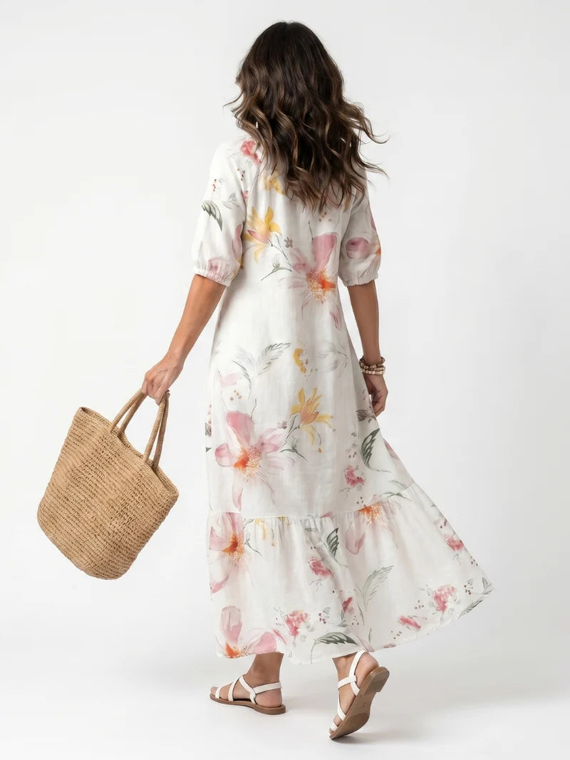 Rosanna Azure Midikleid