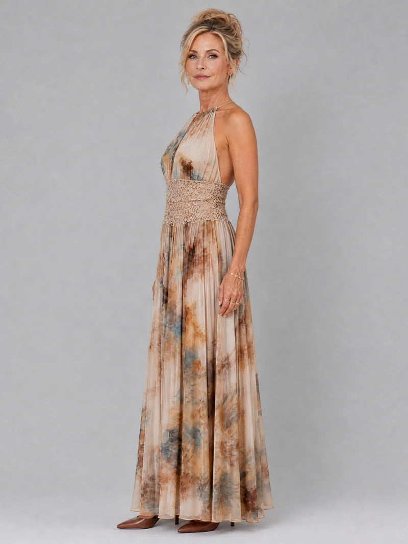 Margaux Maxikleid aus Samt