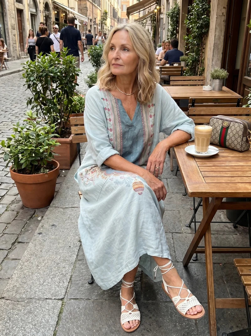 Marguerite Sunlit Midi Dress