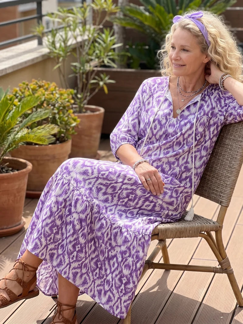 Sabine Halcyon Midi Dress