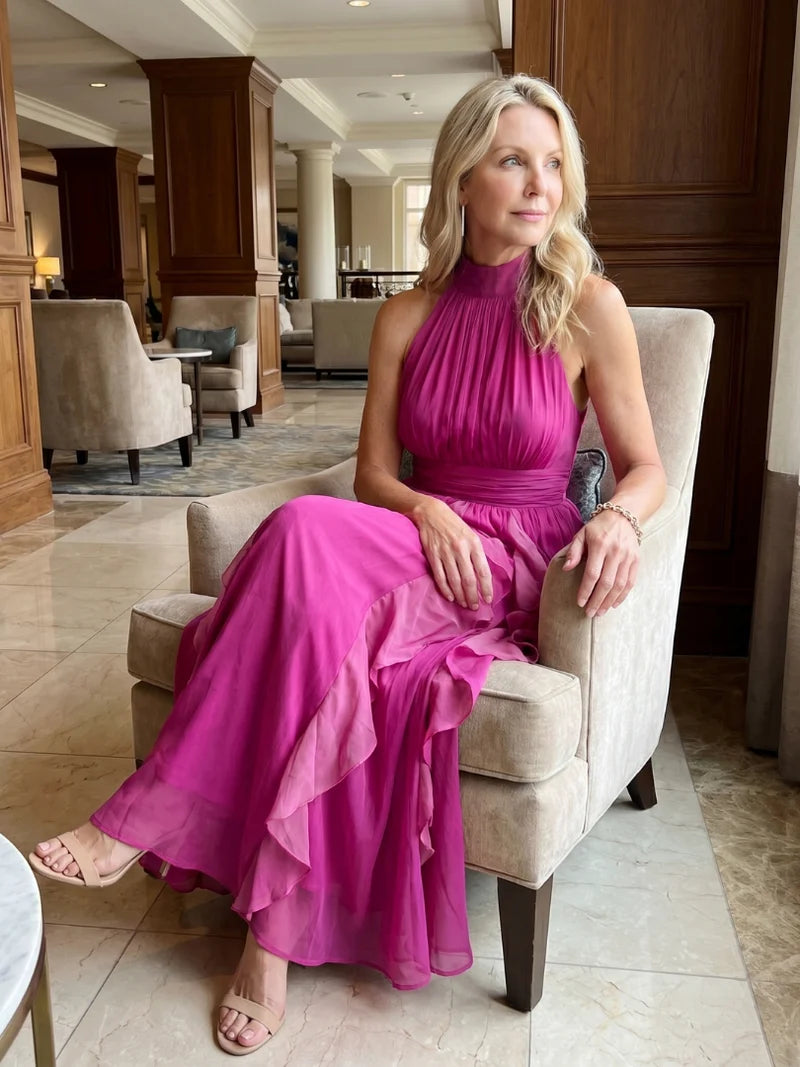 Florentine Whisper Maxikleid