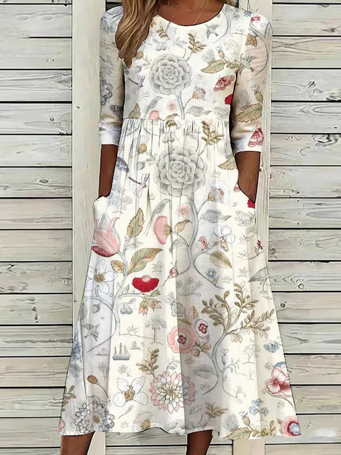 Violaine Toscana Midi Dress