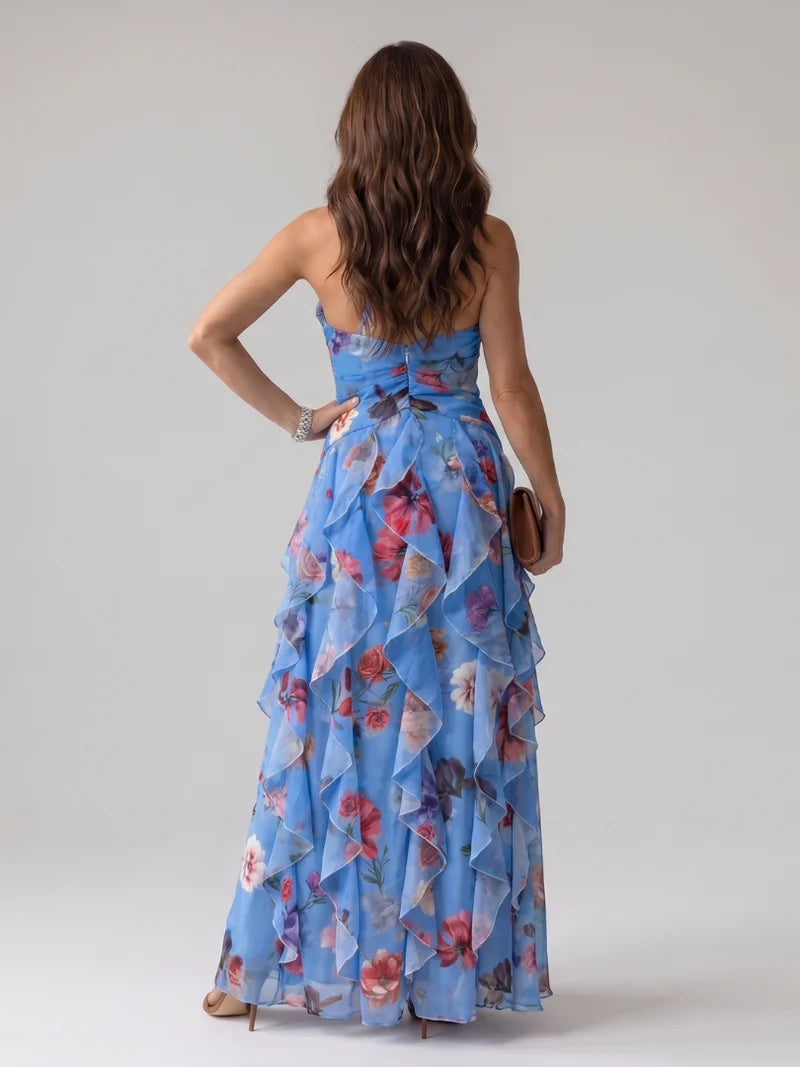 Ghislaine Solstice Maxikleid