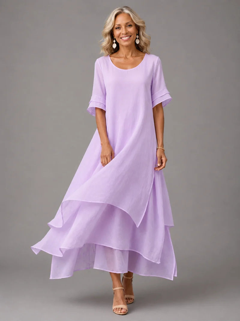 Emmanuelle Meadow Maxi Dress