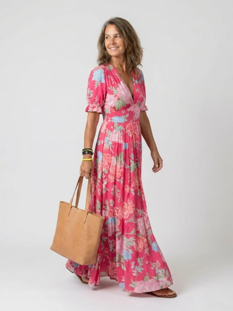 Rosanna Petal Midikleid
