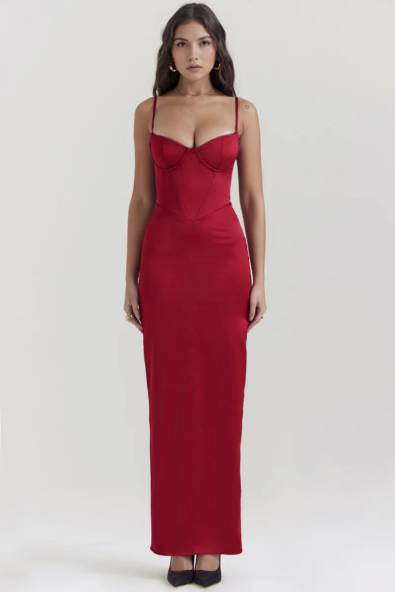 Margaux Sonnenlicht-Maxikleid