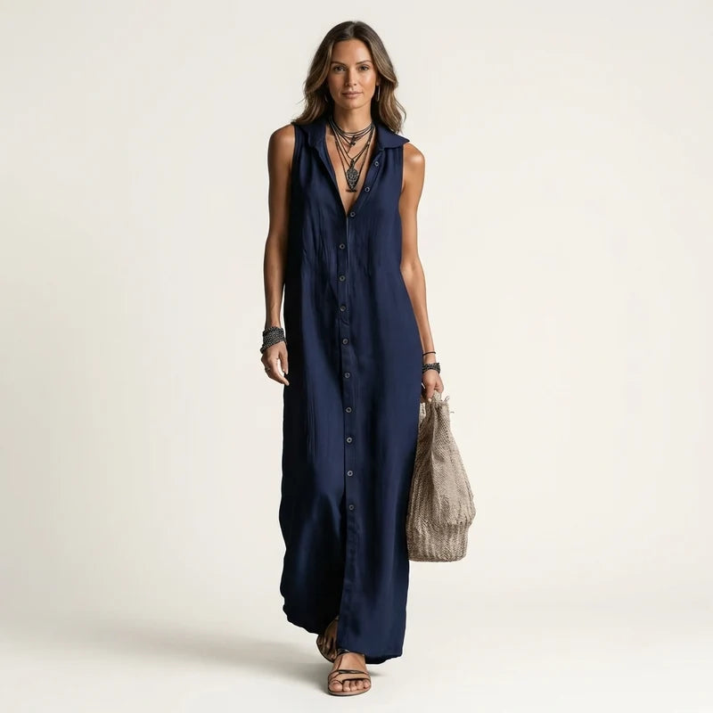 Beatrix Cascade Maxikleid