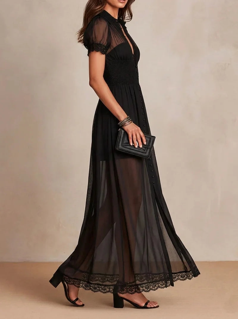 Margaux Whisper Maxikleid