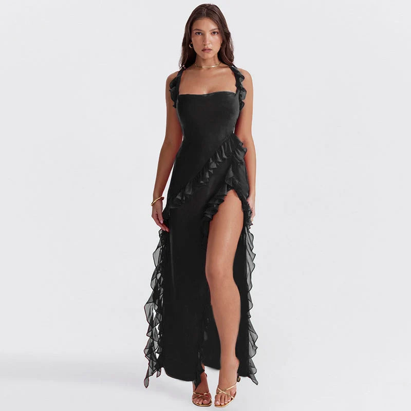 Genevieve Azure Midi Dress