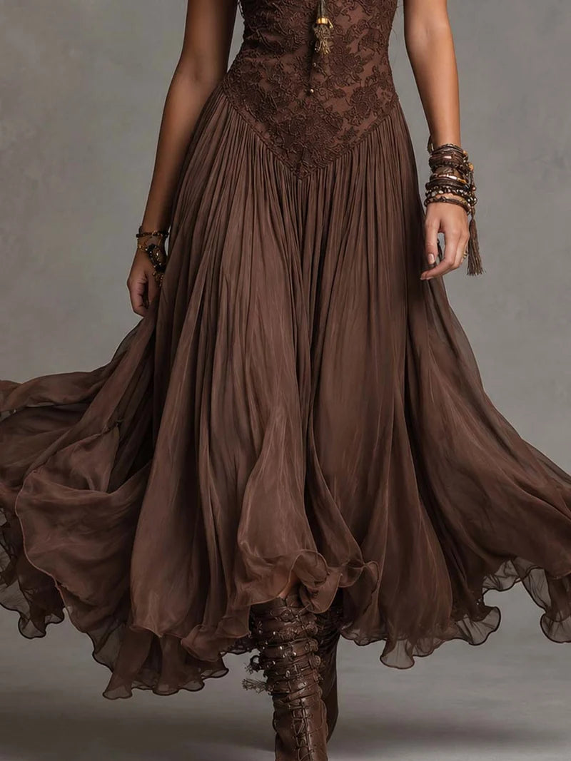 Juliette Azure Maxi Dress