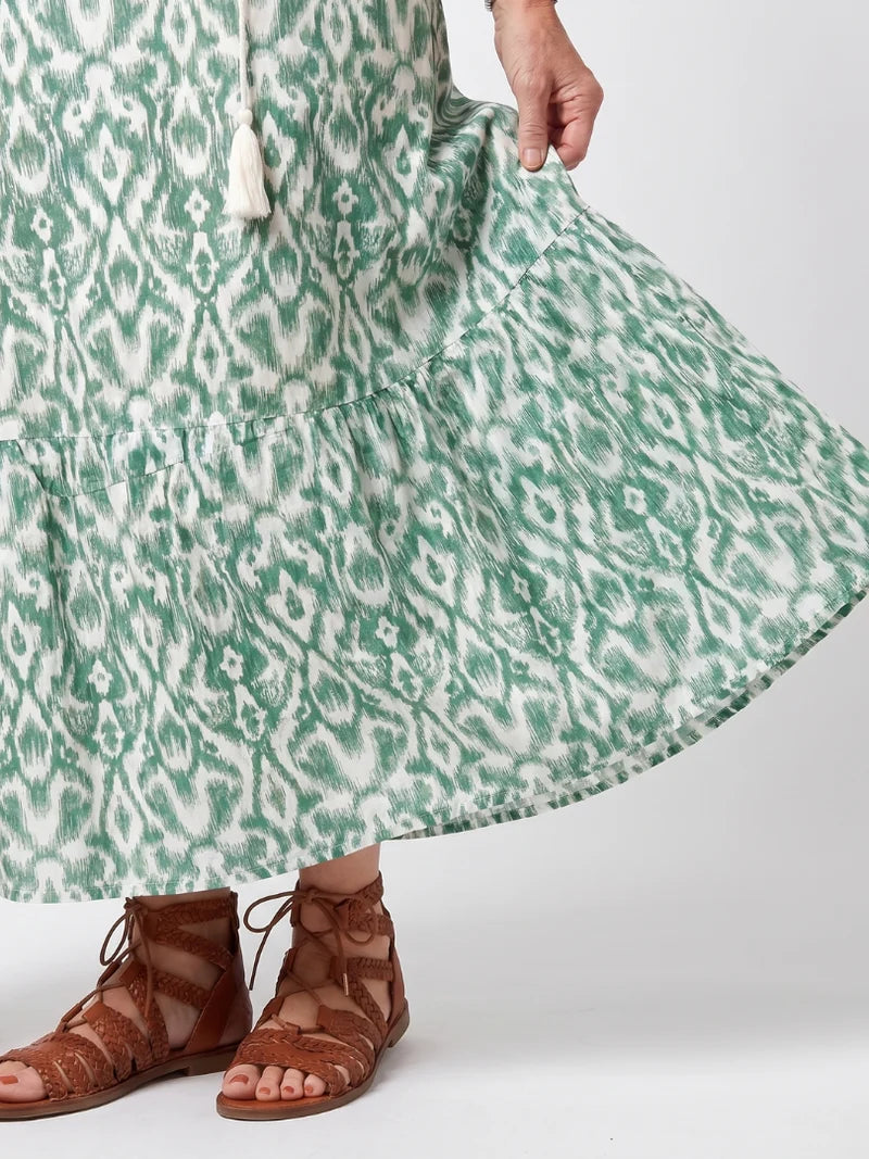 Philippa Provence Midi Elbise