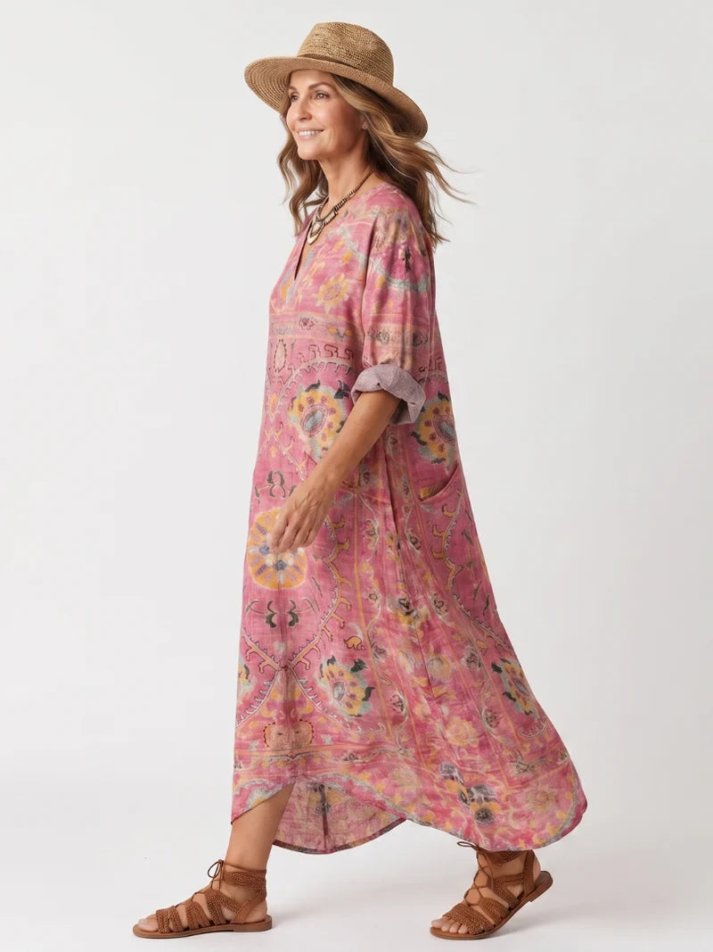 Alessia Solstice Midi Dress