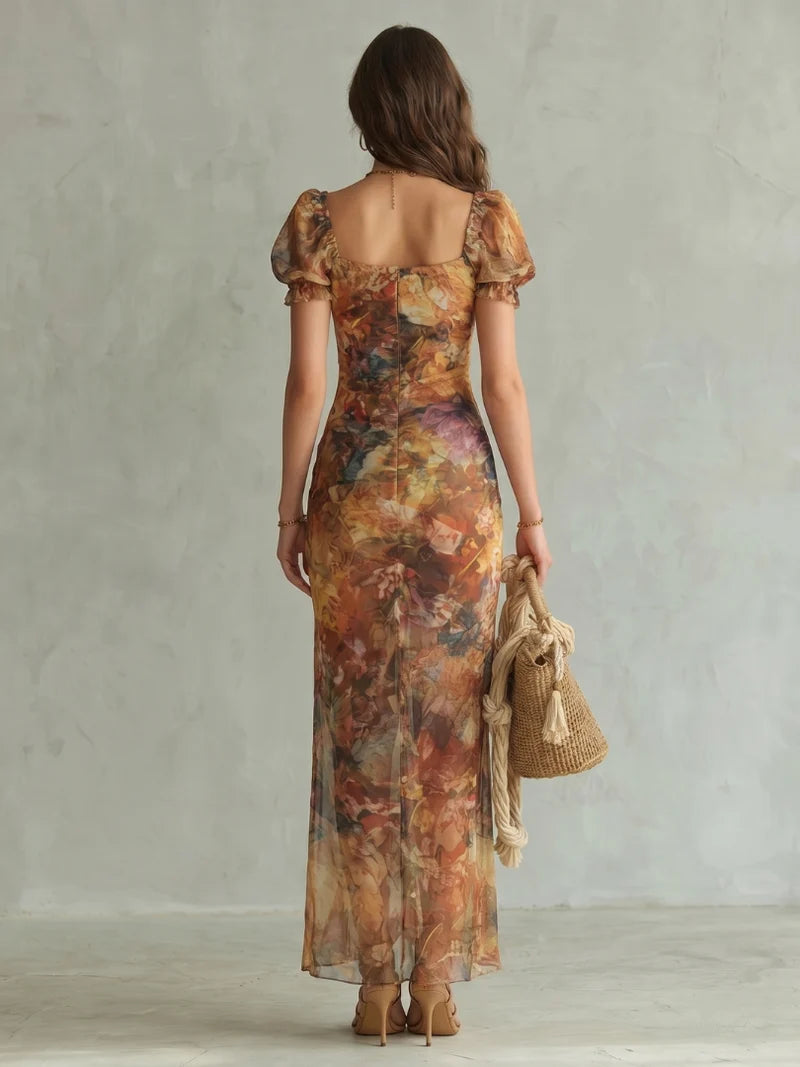 Capucine Provence Midi Dress
