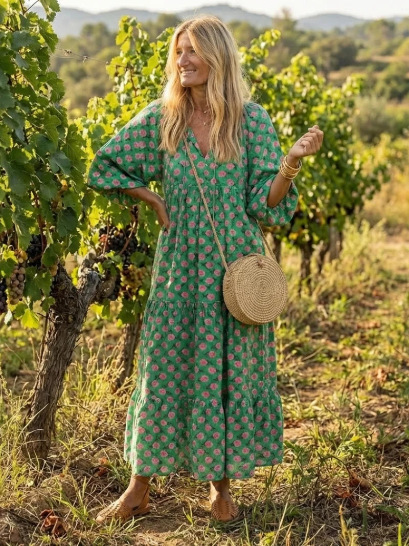 Ophelie Muse Midi-Kleid