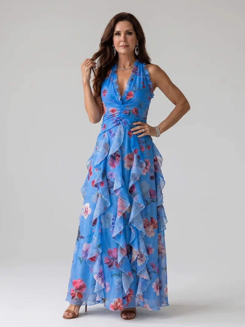 Ghislaine Solstice Maxikleid