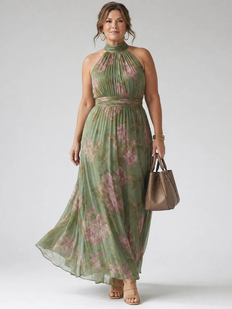 Anais Halcyon Midi Dress