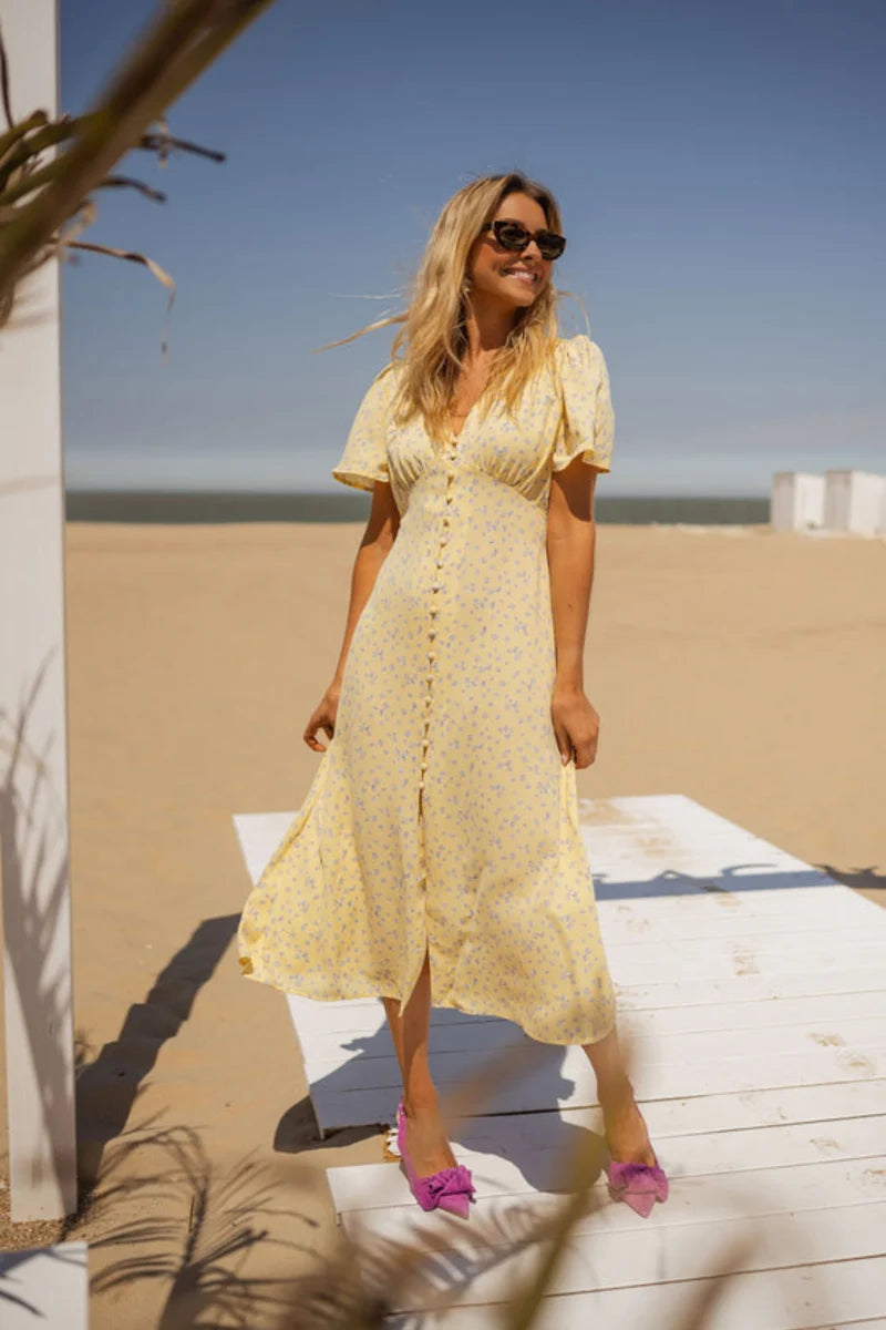 Giselle Breeze Midi Elbise