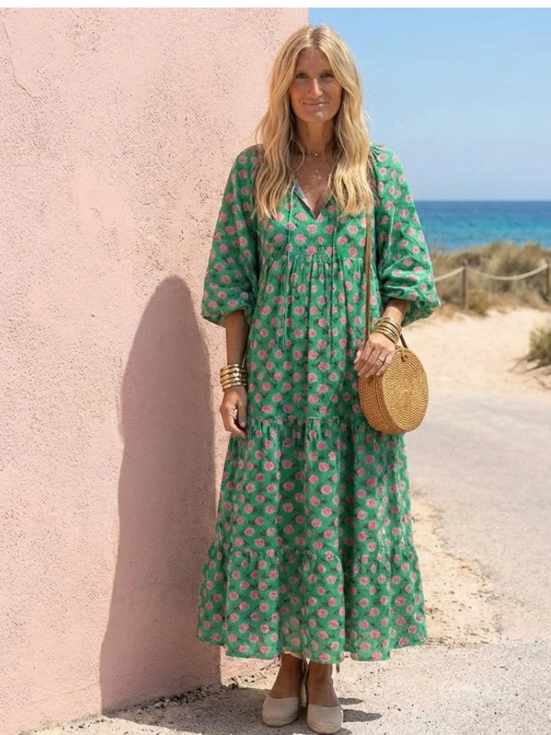 Ophelie Muse Midi-Kleid