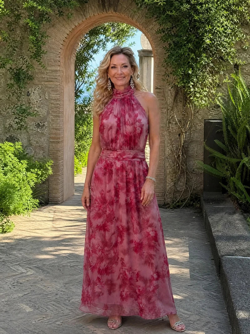 Rosalie Meadow Midi Dress