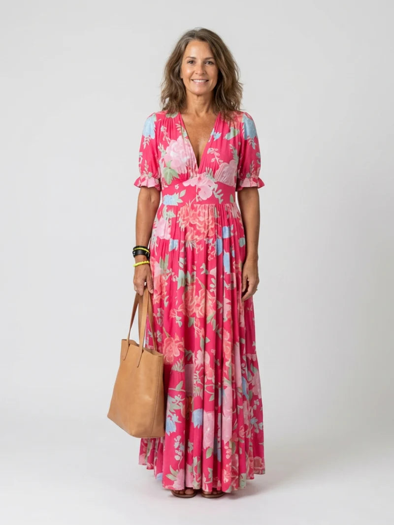 Rosanna Petal Midikleid