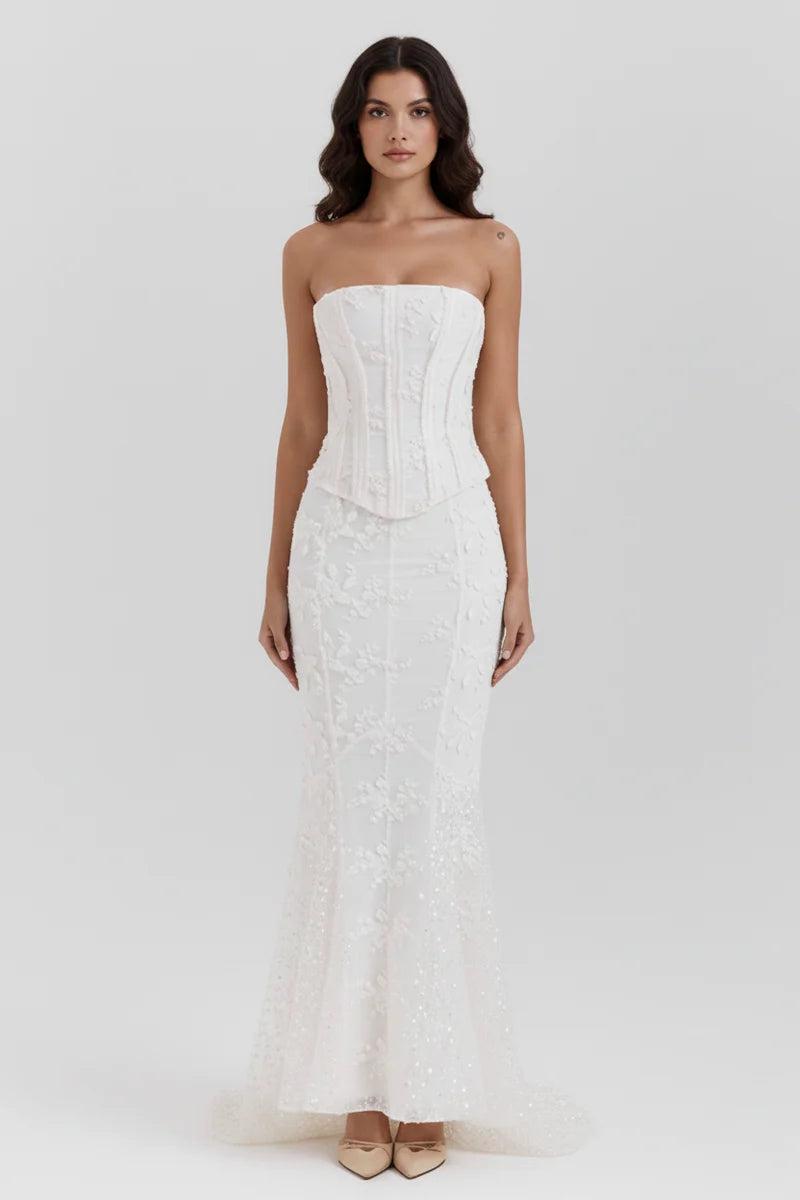 Fleur Goldenes Kleid