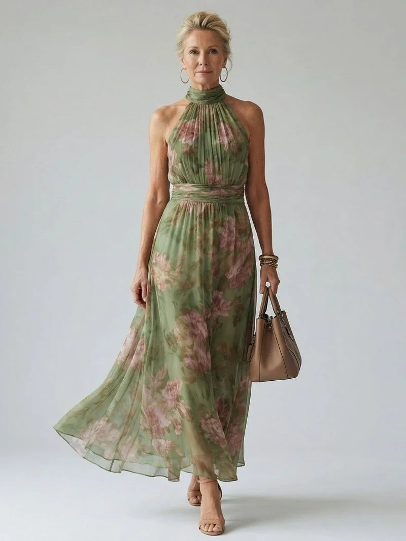 Anais Halcyon Midi Dress