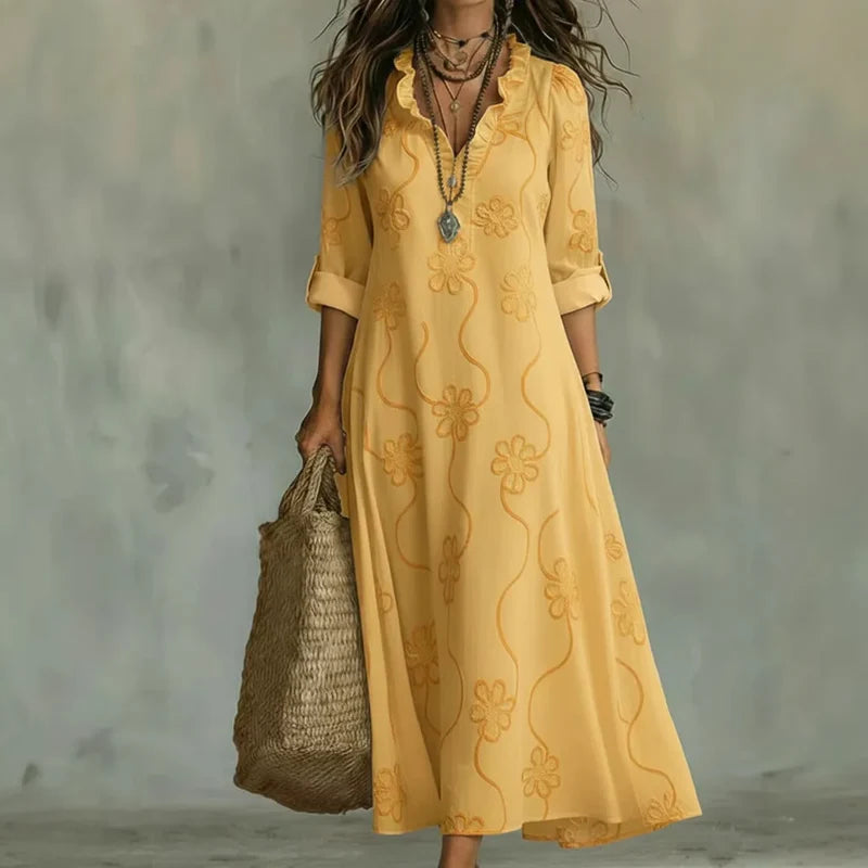 Romy Meadow Maxi Dress