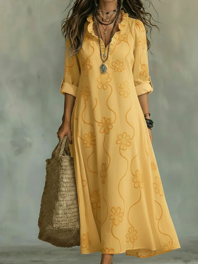 Romy Meadow Maksi Elbise