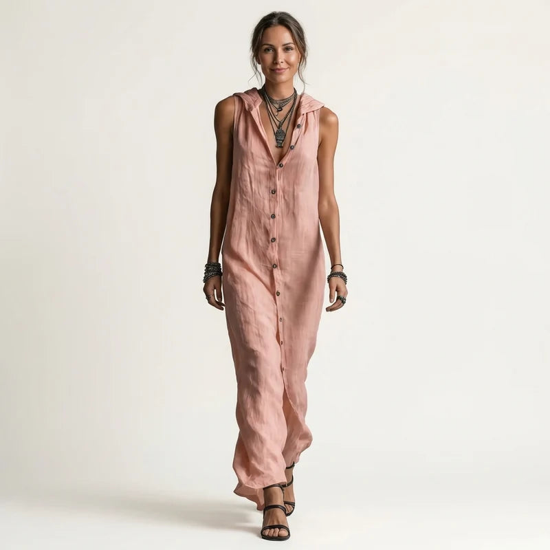 Beatrix Cascade Maxi Dress