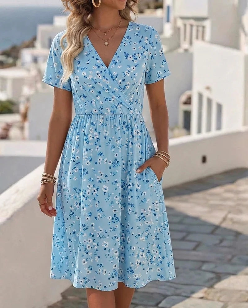 Delphine Garden Midi Dress