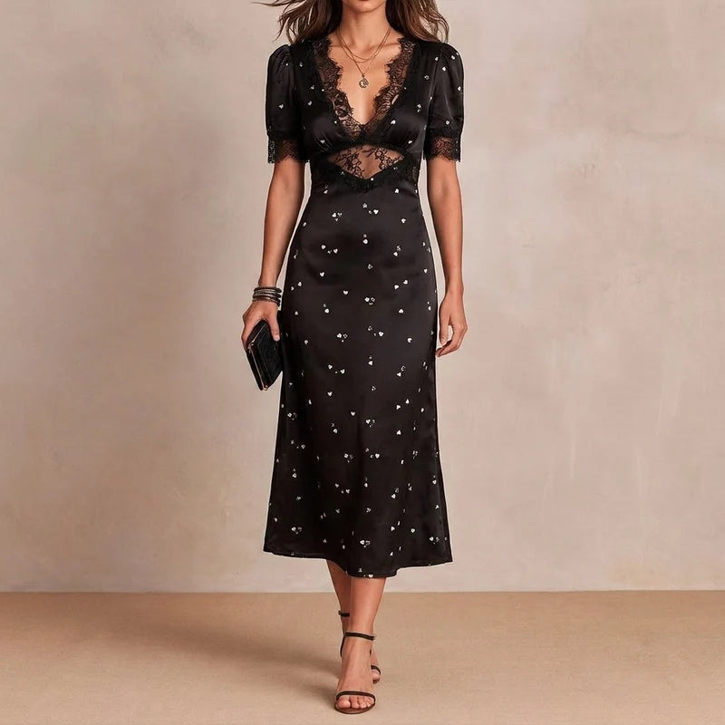 Anais Halcyon Maxi Dress