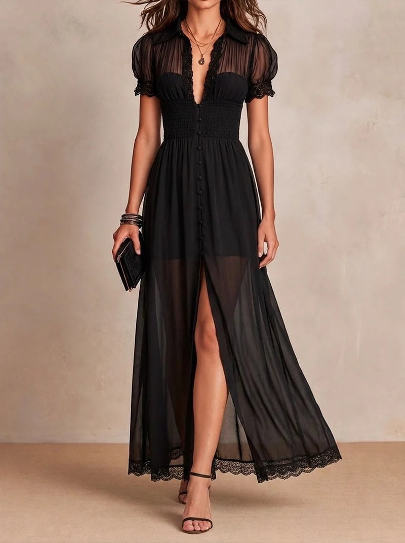 Rosalie Meadow Maxikleid